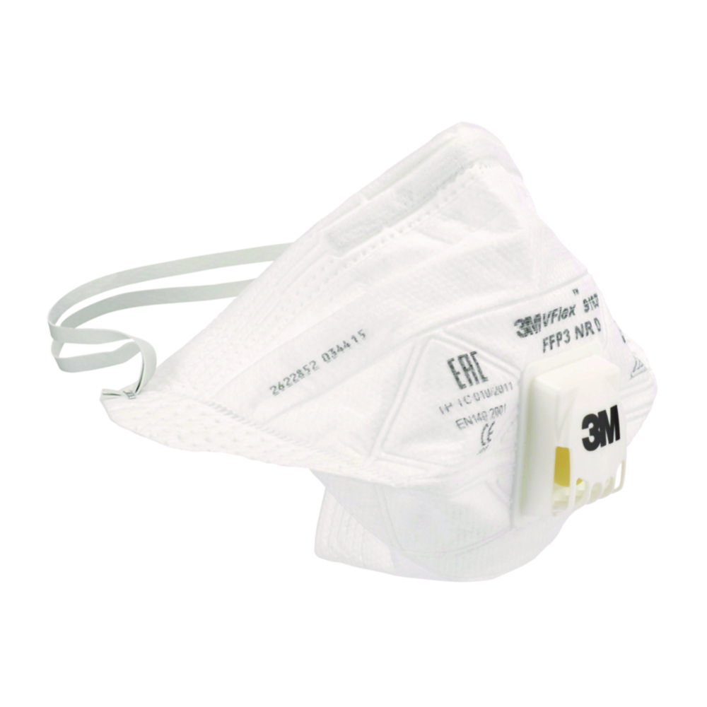 Atemschutzmasken VFlex™, mit Ausatemventil | Typ: 9163E, Größe: M/L