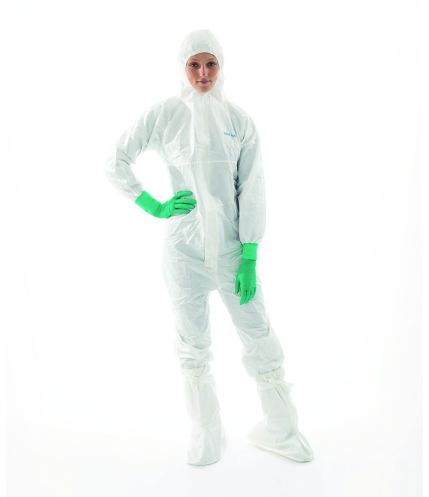 Einwegoverall BioClean™, mit Kapuze, steril/nicht steril
