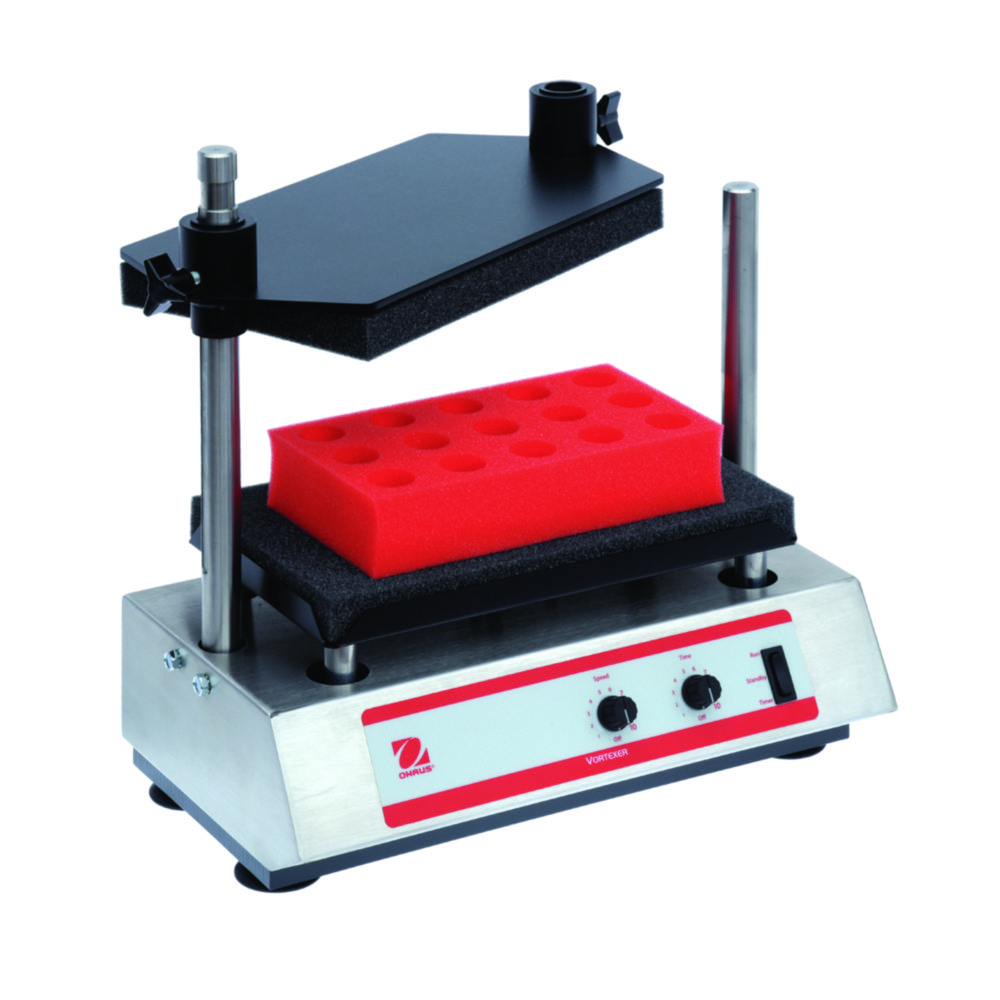 Vortex Mixer für Multiröhrchen VXMTAL, analog, Edelstahlgehäuse