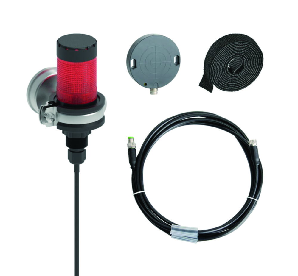 Scheibensensor Set, Signallampe, Füllstand