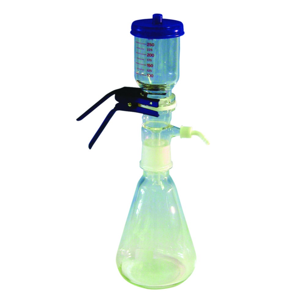 Vakuumfiltrationsgeräte Serie GV 050, mit Sieb | Typ: GV 050/1, Nennvolumen: 250 ml, Ø Filter: 50 mm