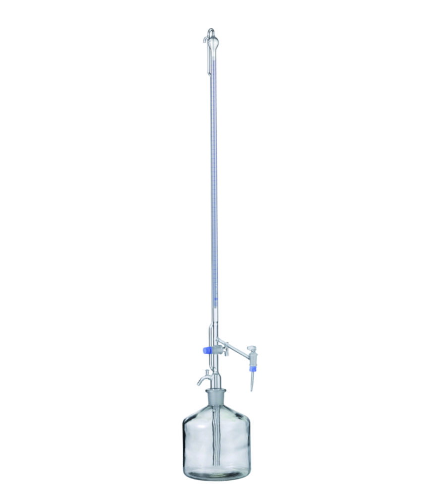 Titrierapparat nach Pellet, DURAN®, mit Glas- und Zwischenhahn, Klasse AS | Inhalt ml: 25, Teilung ml: 0,05, Toleranz ± ml: 0,03