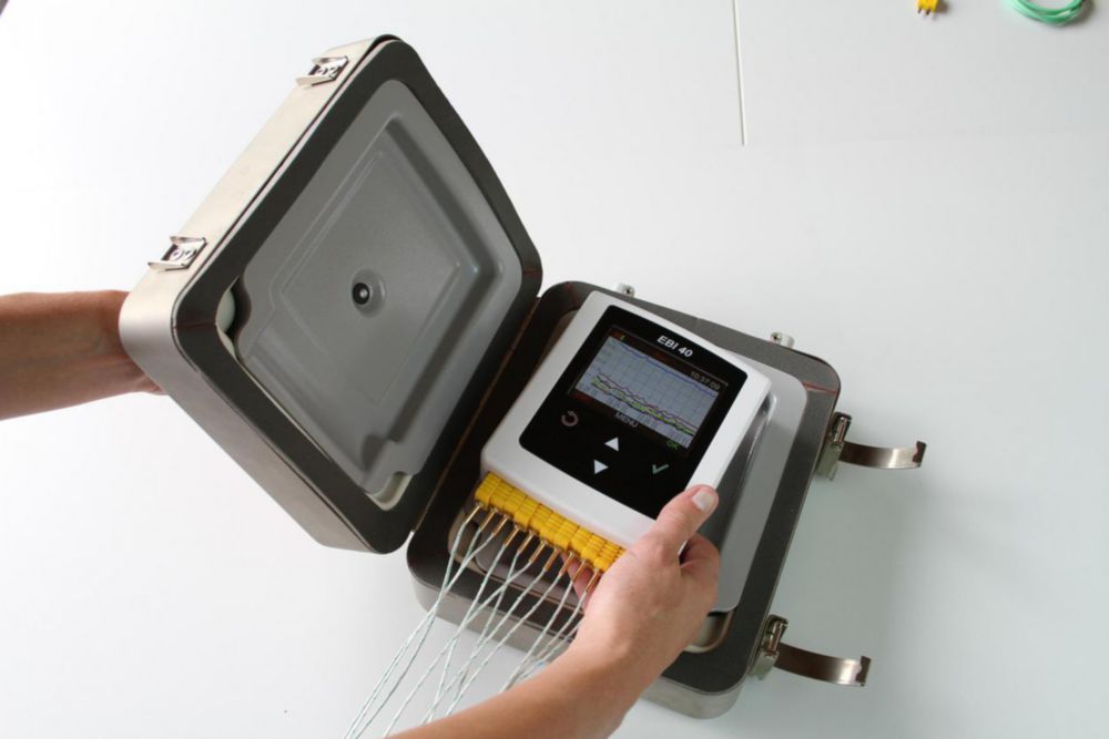 12-Kanal Temperatur-Datenlogger EBI 40-TC-02