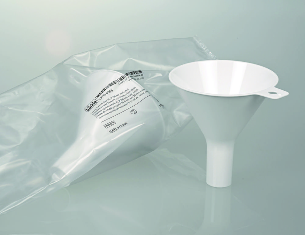 Einweg-Pulvertrichter, PS, weiß