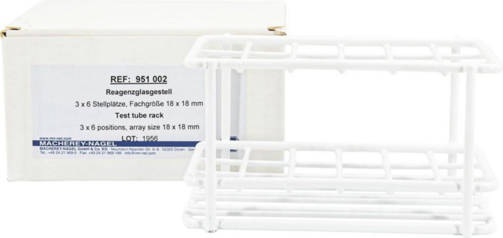 BioFix Reagenzienglasgestell für Mini-Inkubator "Cultura", 3x6 Stellplätze 18x18