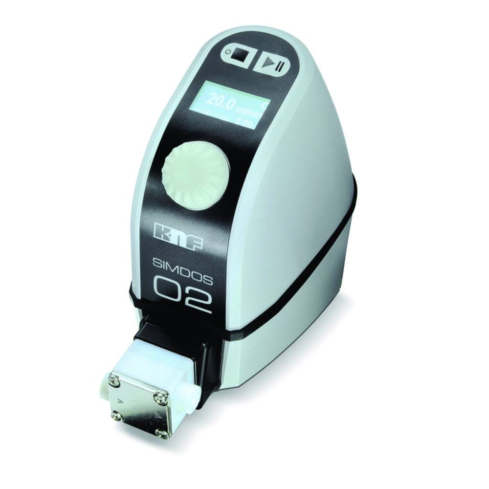 Chemiefeste Membran-Dosierpumpen SIMDOS® 02, manuelle Steuerung