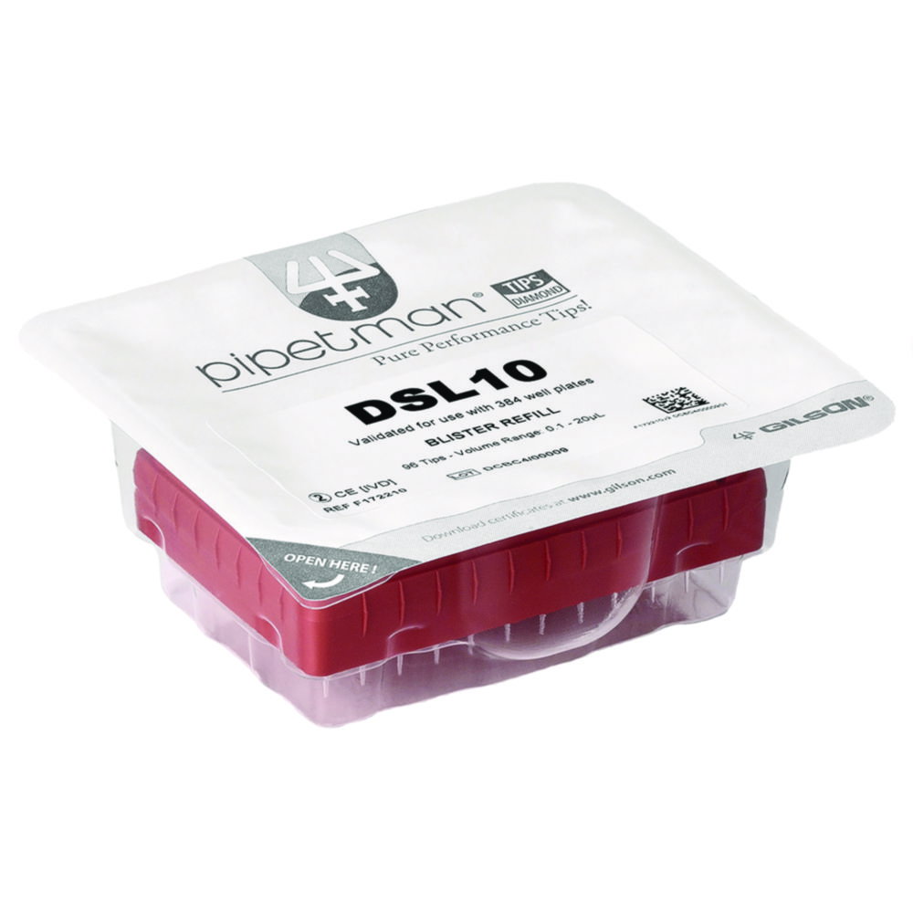 Pipettenspitzen PIPETMAN® DIAMOND Tips, Blister Refill