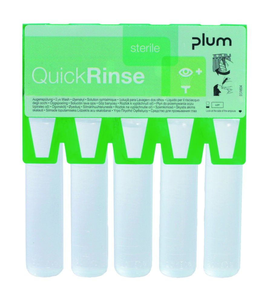 Augenspülampullen QuickRinse, 0,9% NaCl, steril