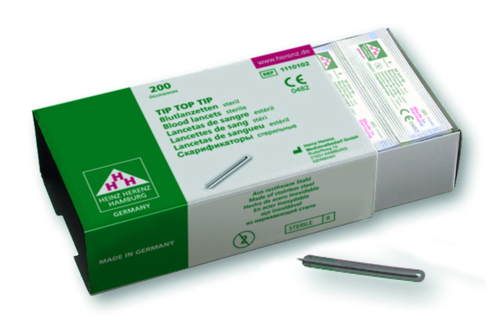 Blutlanzetten TIP TOP TIP, steril