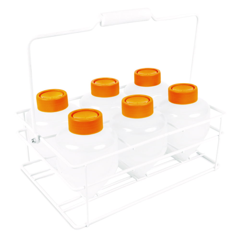 Zentrifugenflaschenträger, Draht/Epoxid