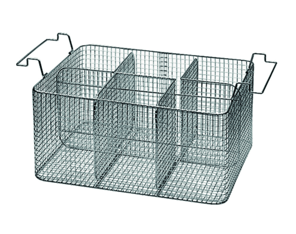 Einhängekörbe mit Unterteilungen für Ultraschall-Bäder SONOREX