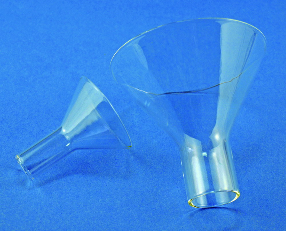 Pulvertrichter, Kalk-Soda-Glas