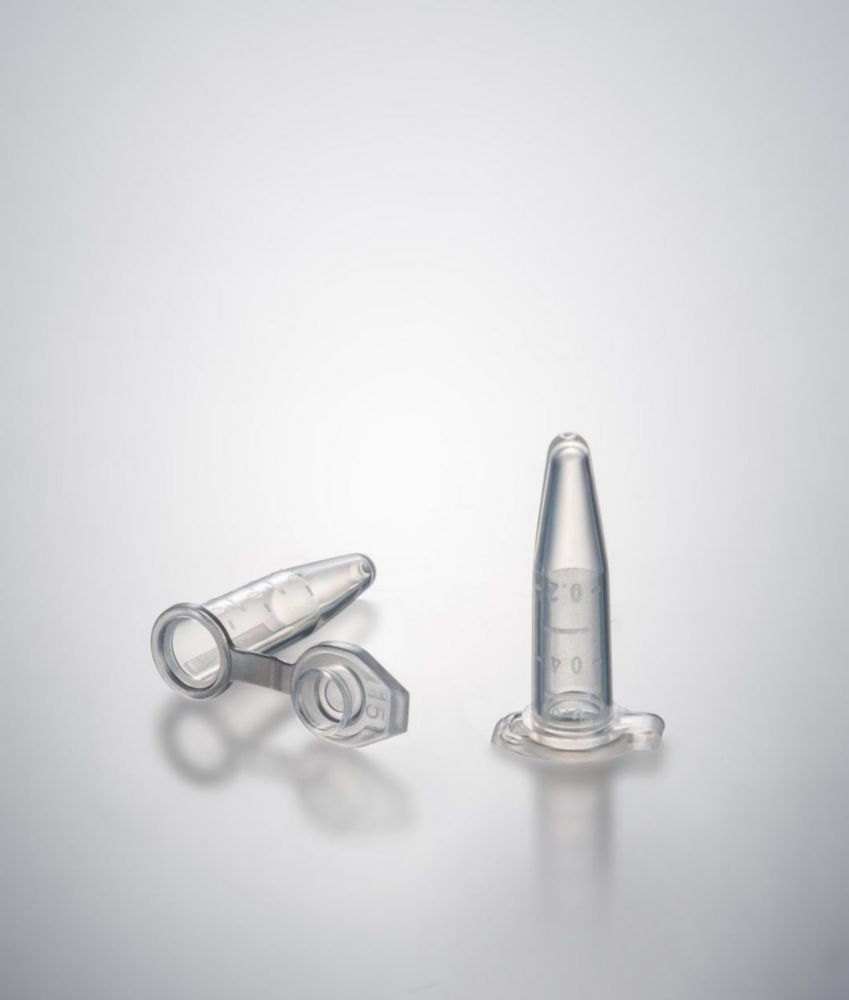 Mikrozentrifugenröhrchen 0,5ml konisch, steril, DNase/RNase frei nicht pyrogen, VE=1000