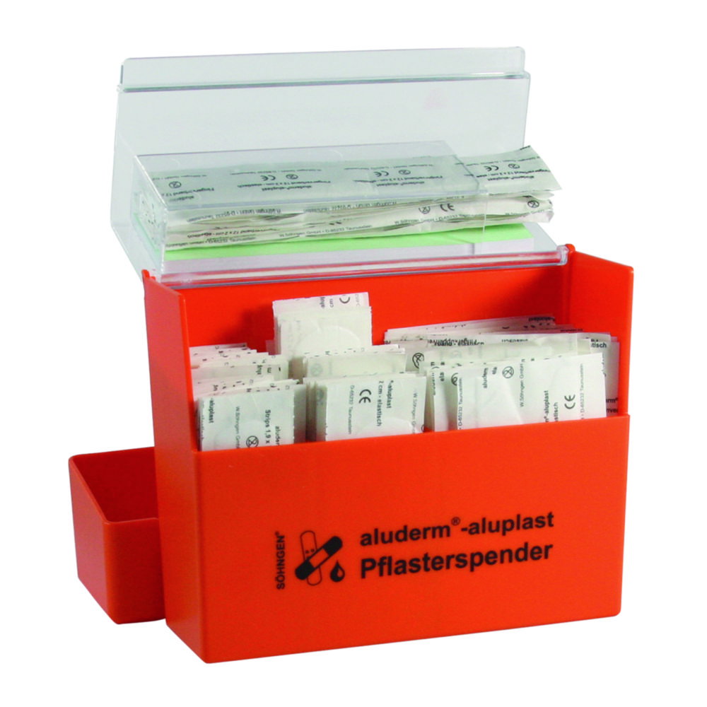 Pflasterspender aluderm®-aluplast gefüllt