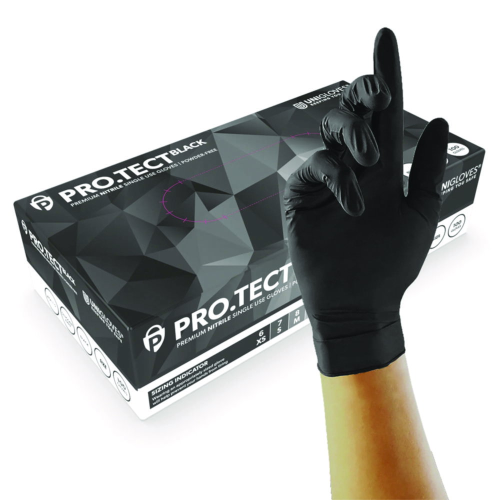 Nitrilhandschuhe PRO.TECT BLACK HD