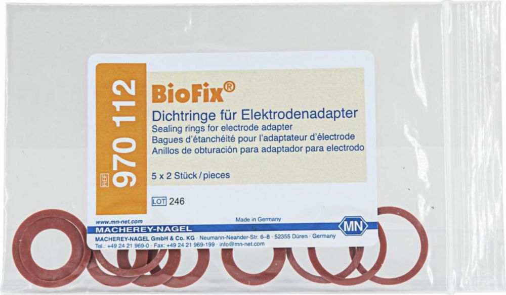 BioFix Dichtungen für Elektrodenadapter Packung à 5 x 2 St.