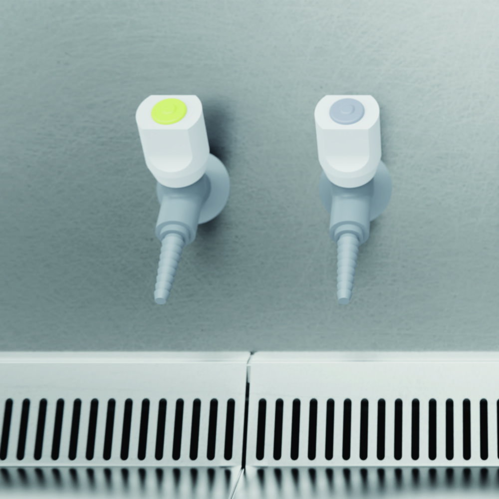 Medienanschlüsse für Chemikalien-Laborabzüge ChemFAST Elite und Werkbänke