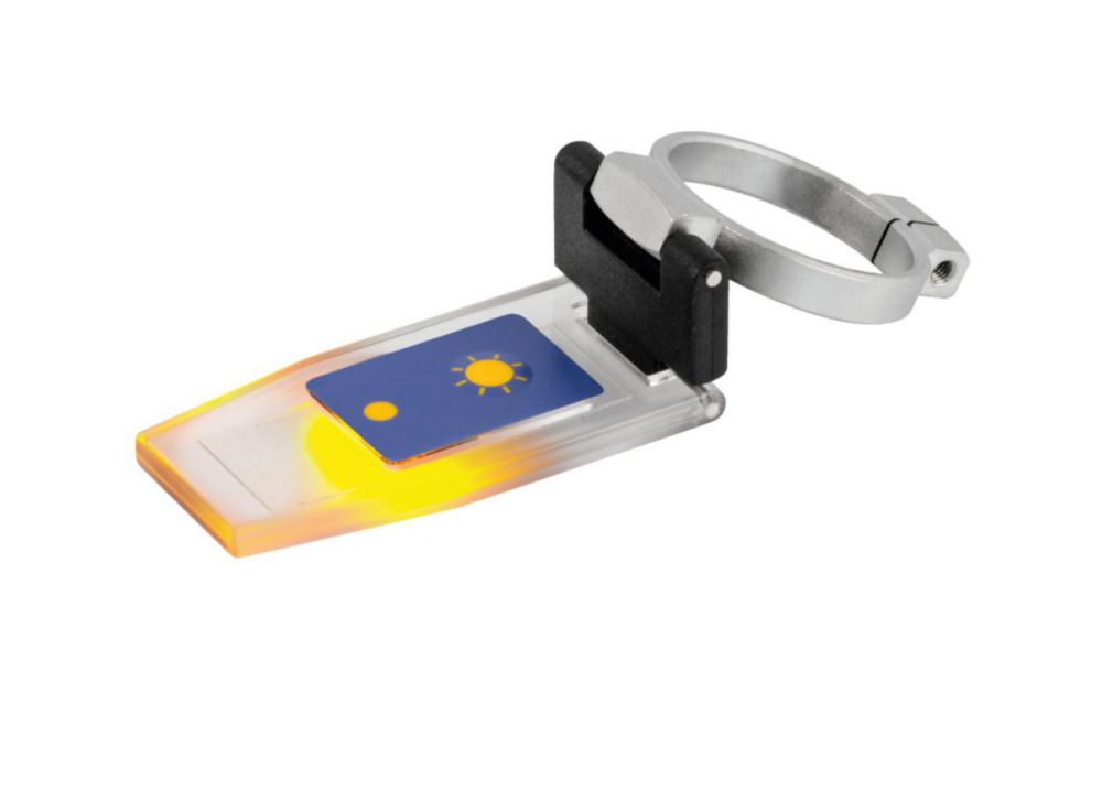 Prisma-Klappe mit LED. mit Befestigungsring