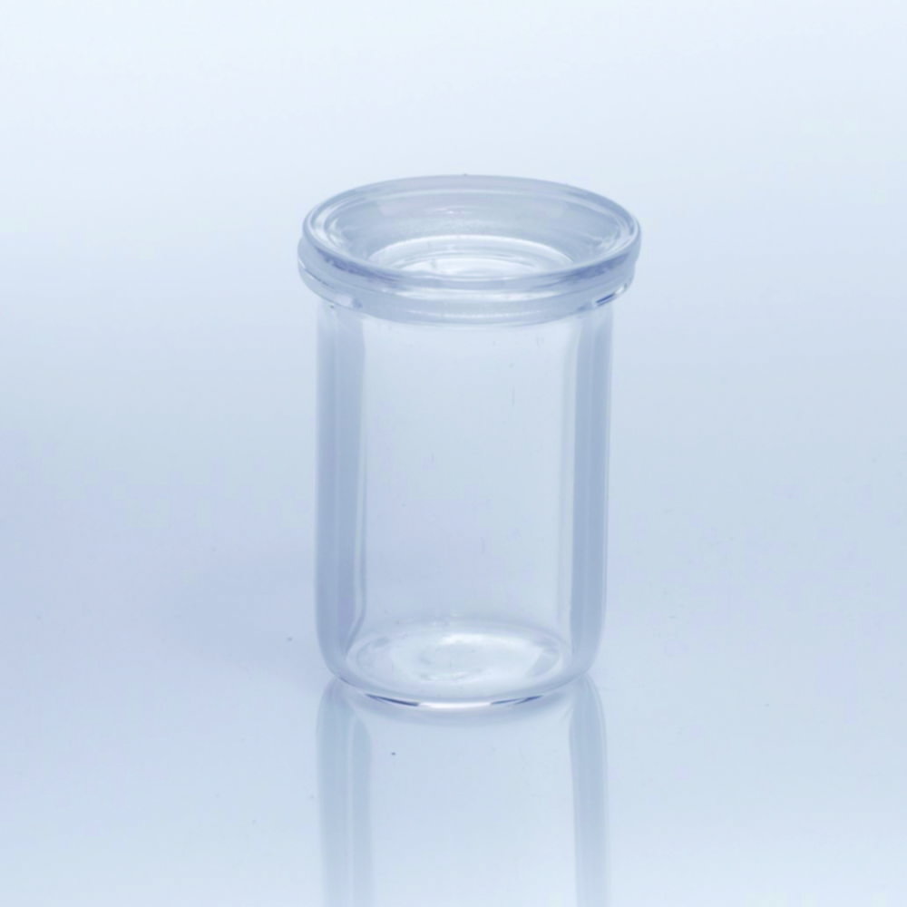 Verkokungstiegel, Quarzglas