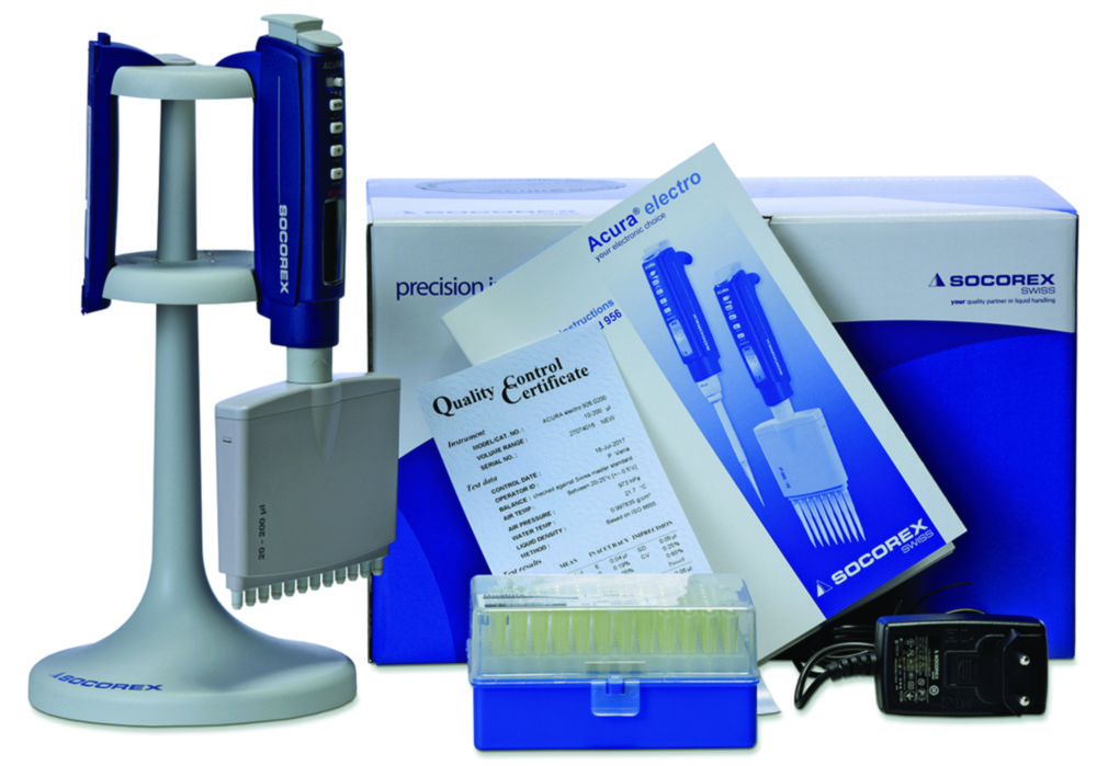 Mehrkanal-Mikroliterpipetten Initialpack Acura® electro 956, variabel