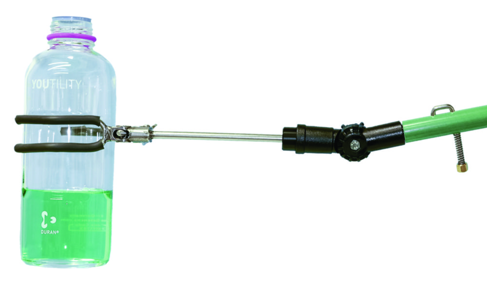 Universalklemme, Edelstahl mit Silikonüberzug