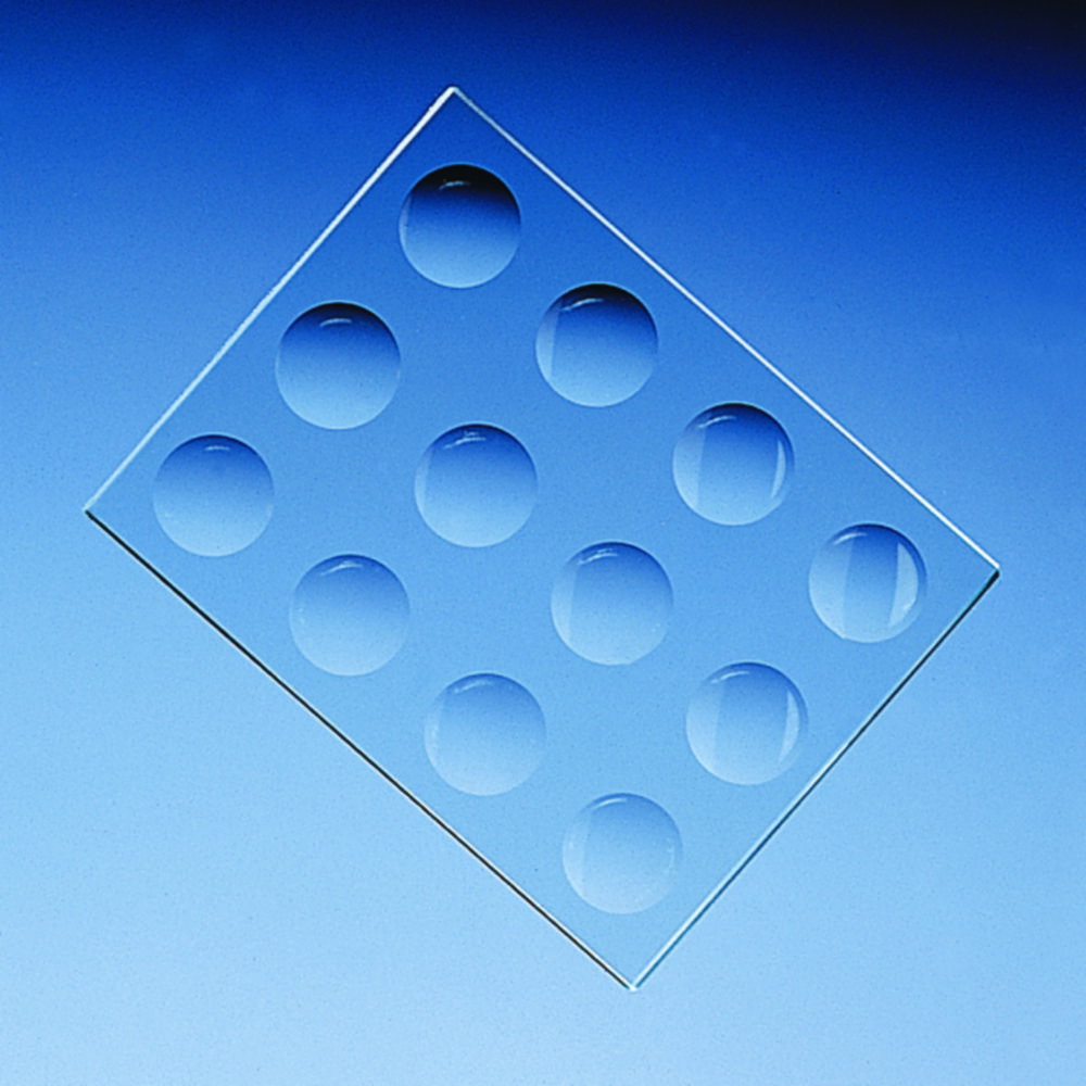 Färbeplatten, Natron-Kalk-Glas
