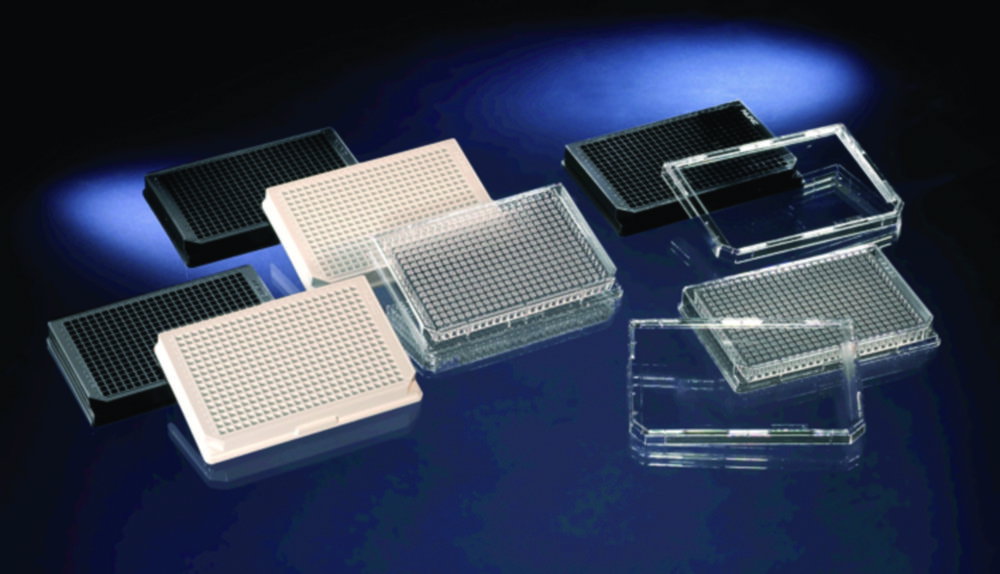 384-well Mikrotiterplatten, PS, steril, mit Nunclon™ Δ Oberfläche