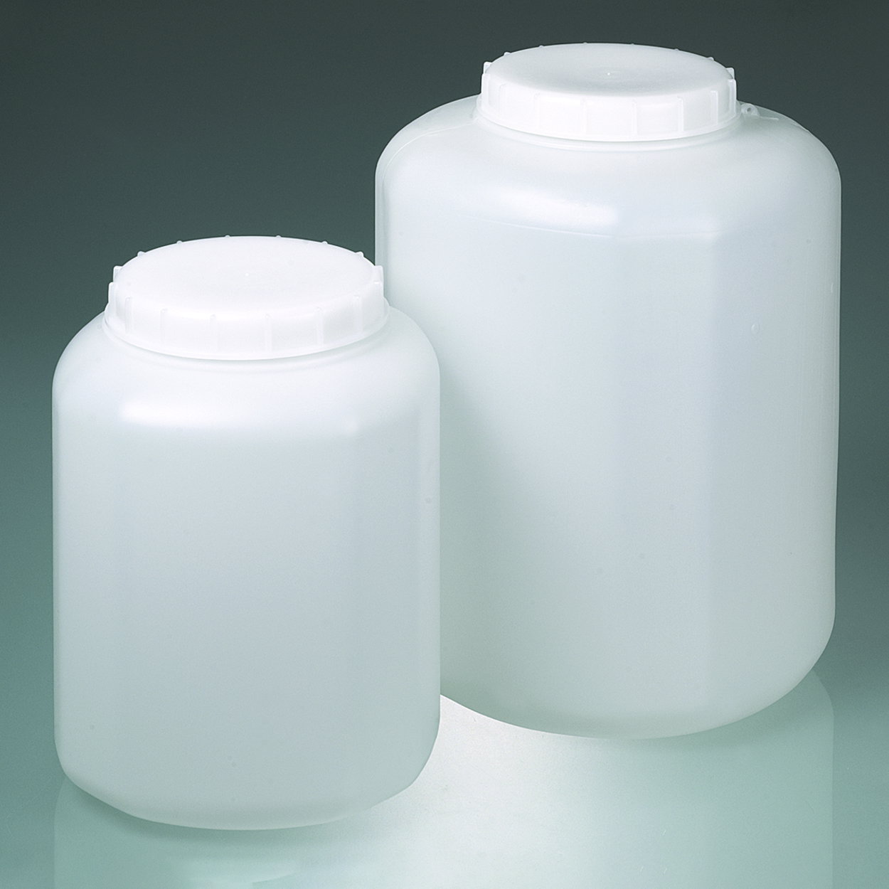 Weithalsbehälter, HDPE, eckig