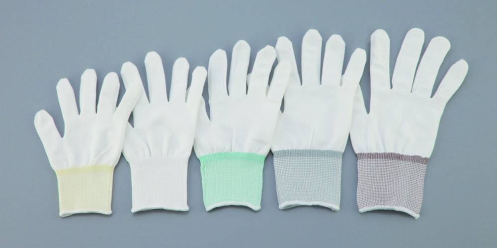 Unterziehhandschuhe weiß, Polyester oder Nylon
