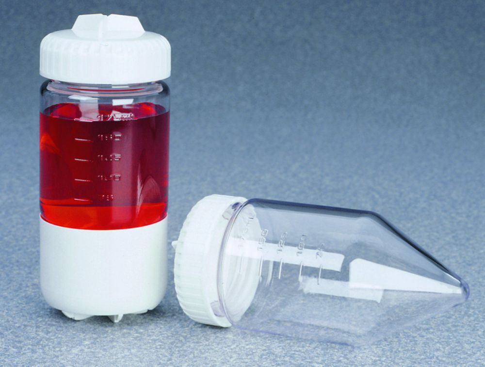 Zentrifugenflaschen Nalgene™, PC, mit konischem Boden