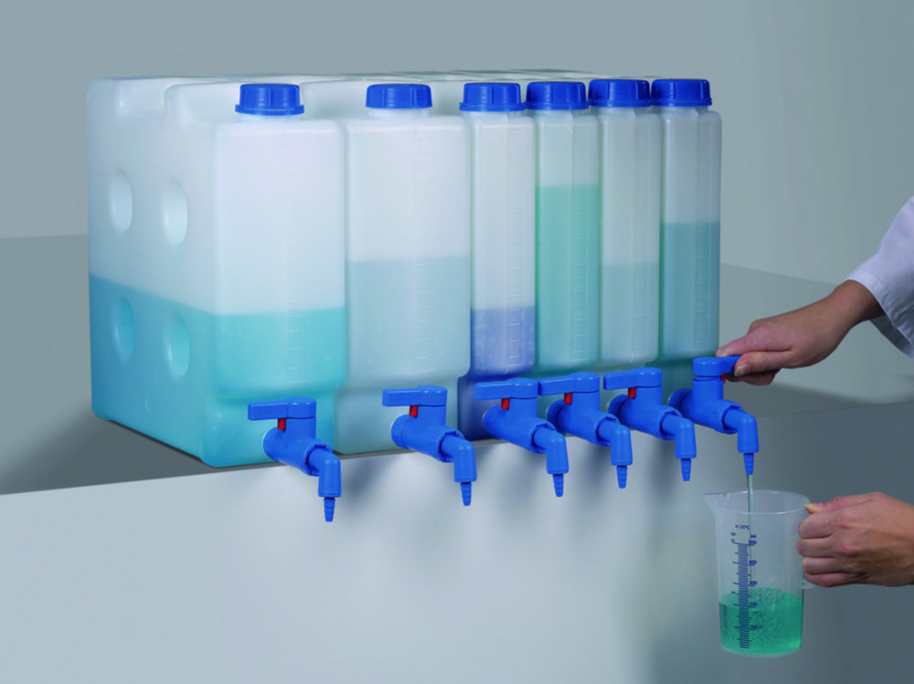 Raumspar-Set StopCock LaboPlast®, PP