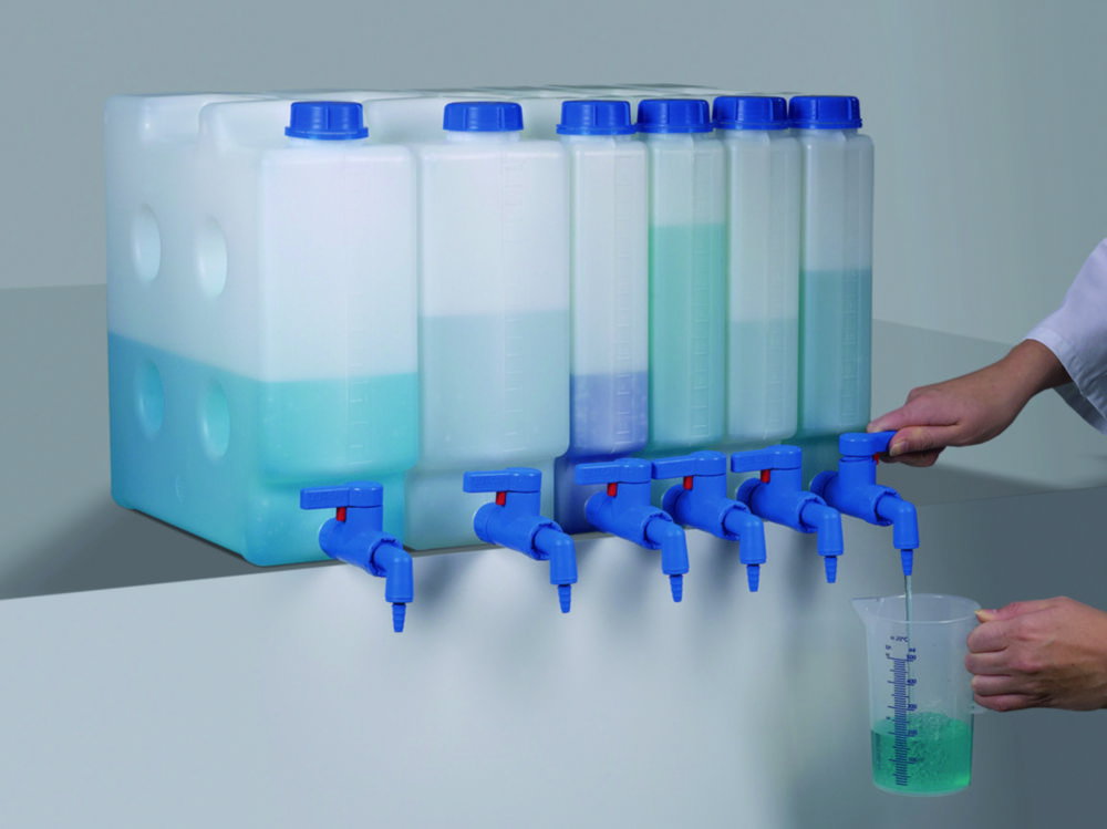 Raumspar-Set StopCock LaboPlast®, PP