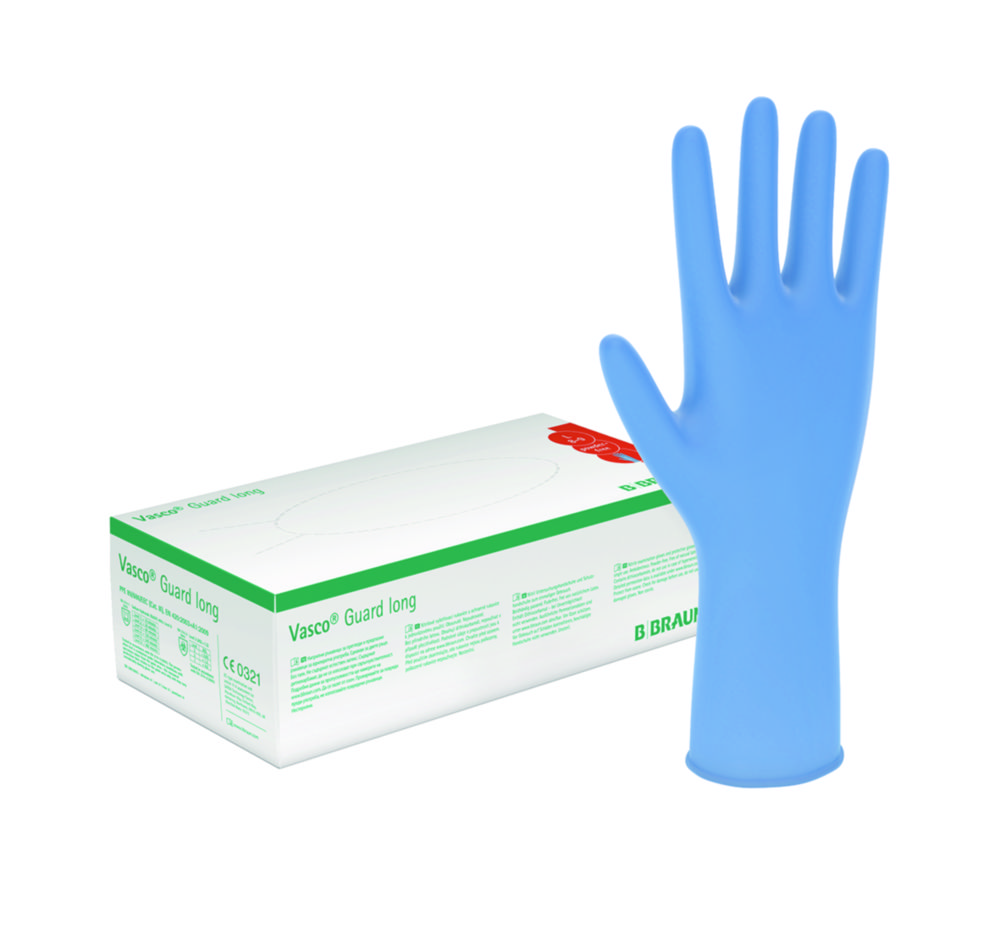 Einmalhandschuhe Vasco® Guard long, Nitril