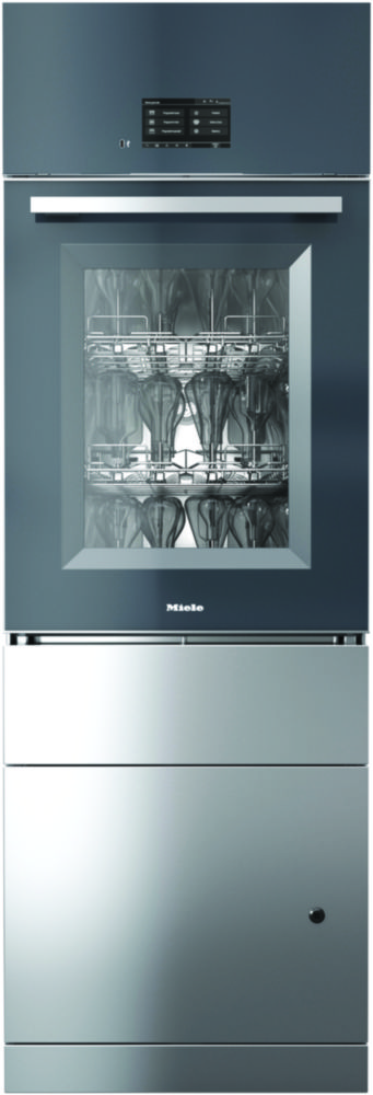 SlimLine Laborspüler mit Elektrobeheizung, Heißlufttrocknung Ablaufpumpe, Kondensator, Enthärtung PLW 7111 [S-1012]