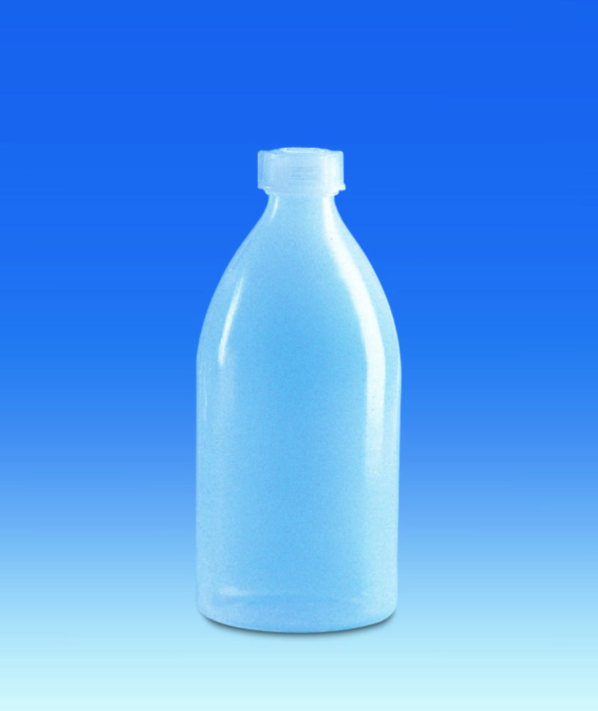 Enghalsflaschen, mit Schraubverschluss, LDPE