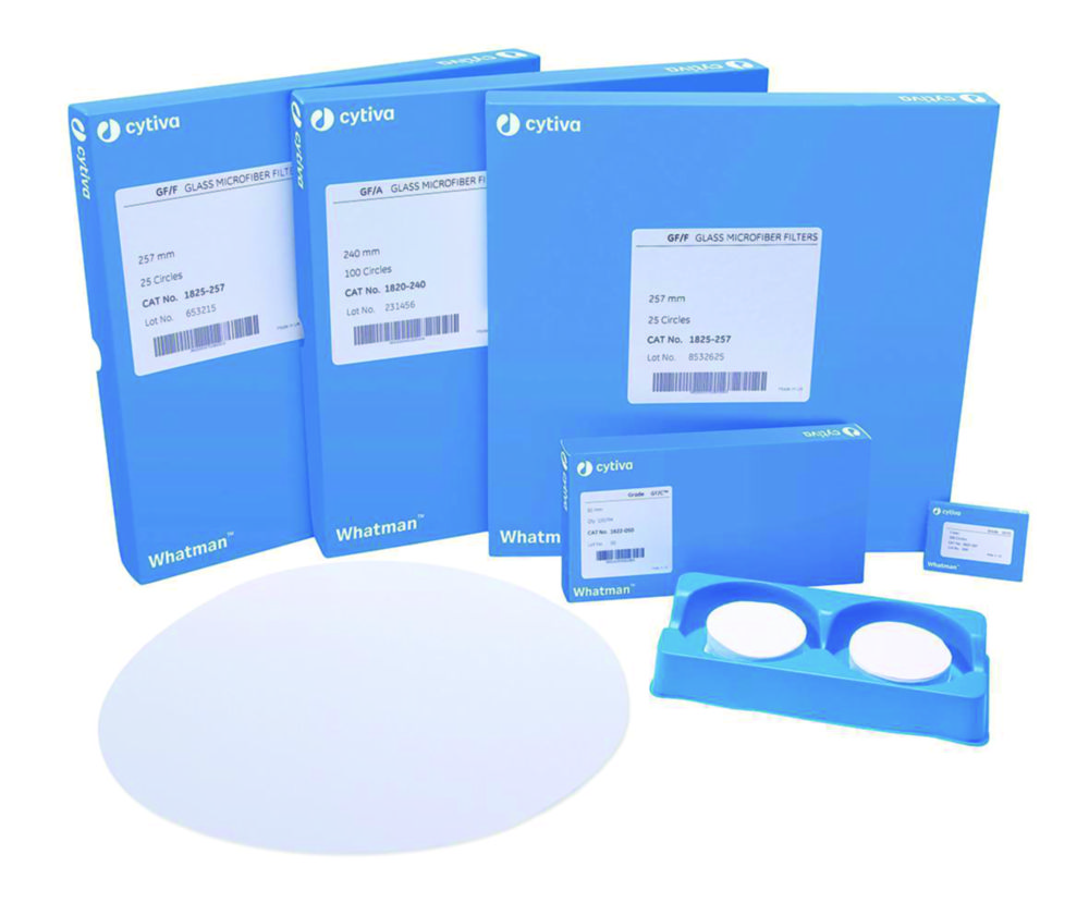 Glasfaser Filter Typ GF/A, Rundfilter