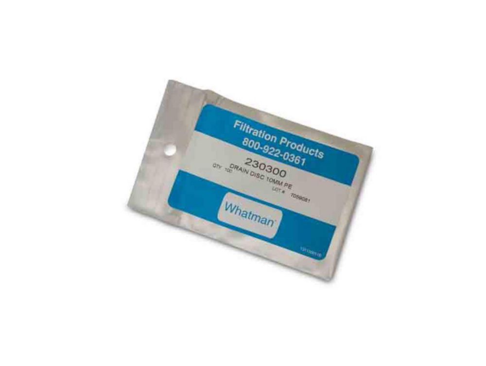 Drain Disc 10 mm Polyester, VE=100