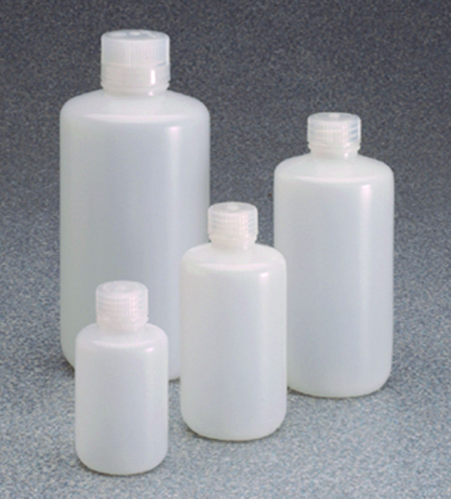 Enghalsflaschen Nalgene™ mit geringer Partikelzahl Typ 382099, PassPort IP2, HDPE, mit Schraubverschluss, PP
