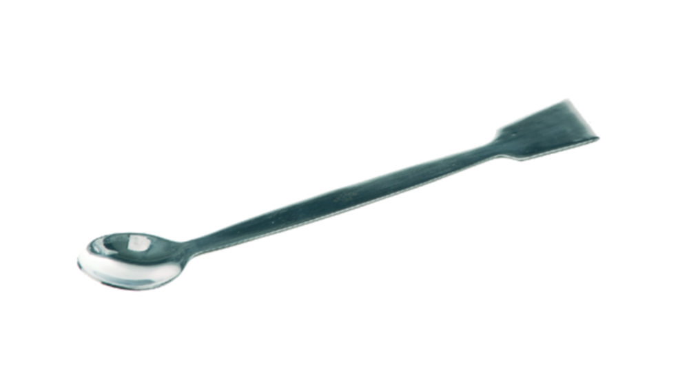 Löffelspatel, 18/10-Stahl, breite Form