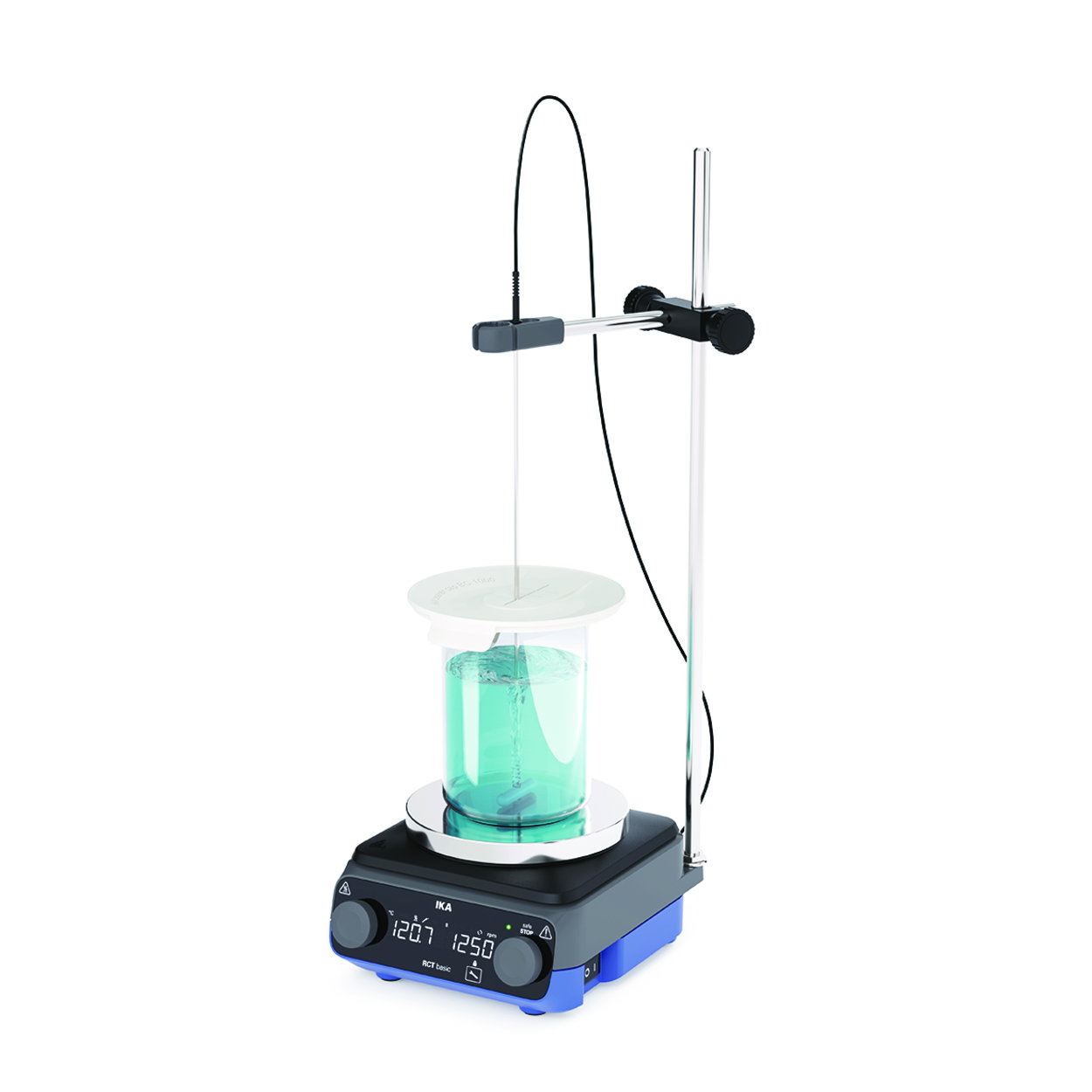 Magnetrührer mit Heizung RCT basic ready-to-go Solution, Set