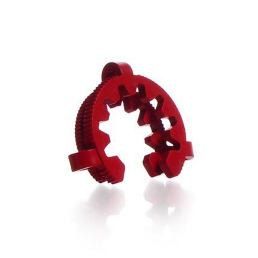 KECK-Klemme, NS 45, braun POM, für Kegelschliffe