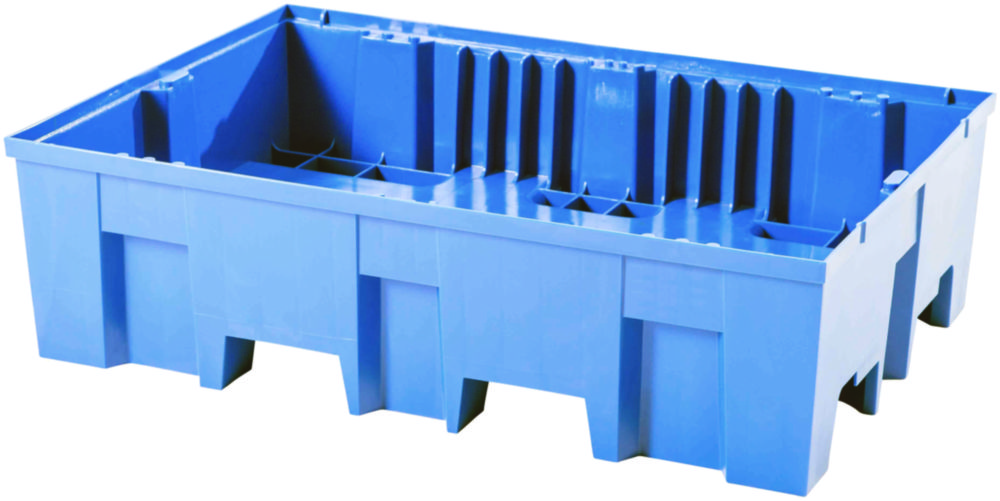 Auffangwanne PE 2-Fass ohne Gitterrost 865x1245x350 (W29038)