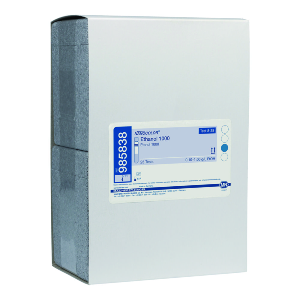Rundküvettentests NANOCOLOR® Ethanol