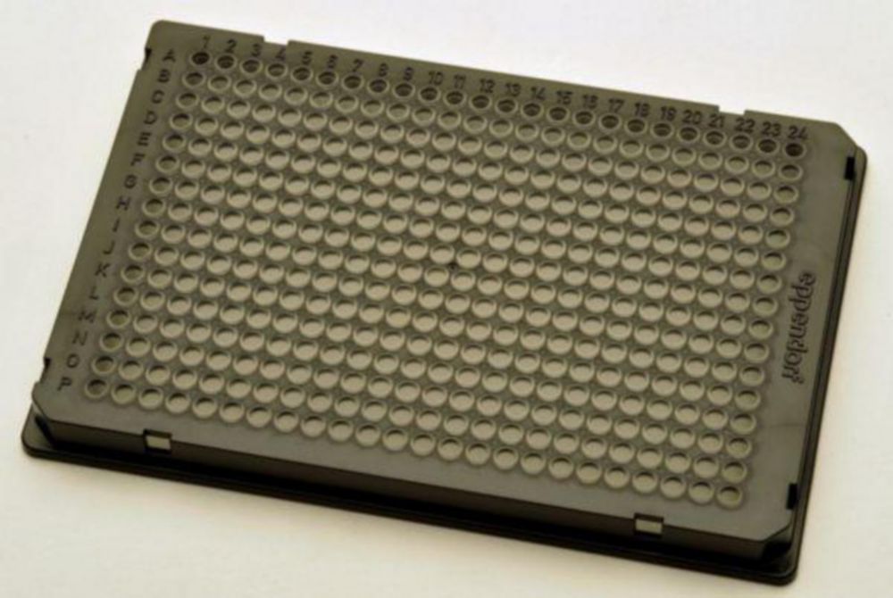 twin.tec PCR Plate 384, (Wells farblos) Schwarz, 300 Stück