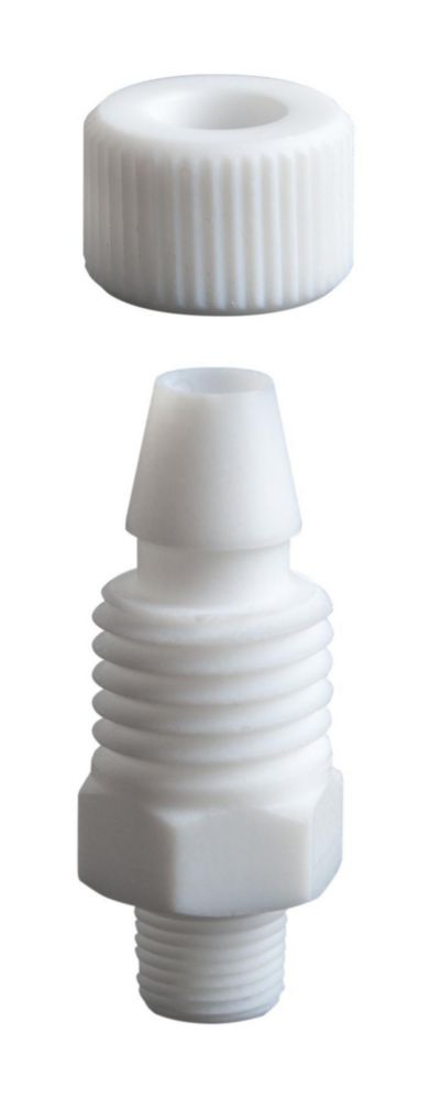 Klemmverschraubung für Schlauchanschluss PTFE, Schlaucholive für Wellschlauch ID 8mm/AD11mm für HPLC-Systeme Thermo Scientific