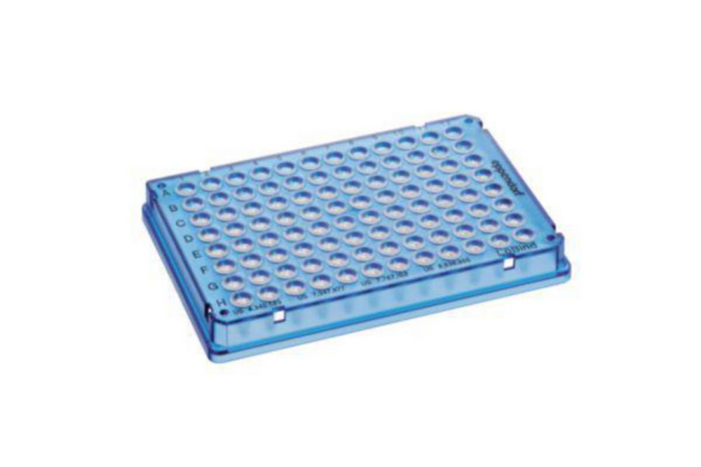 twin.tec® PCR Plate 96 LoBind skirted, PCR clean, blau, VE=25 Stück
