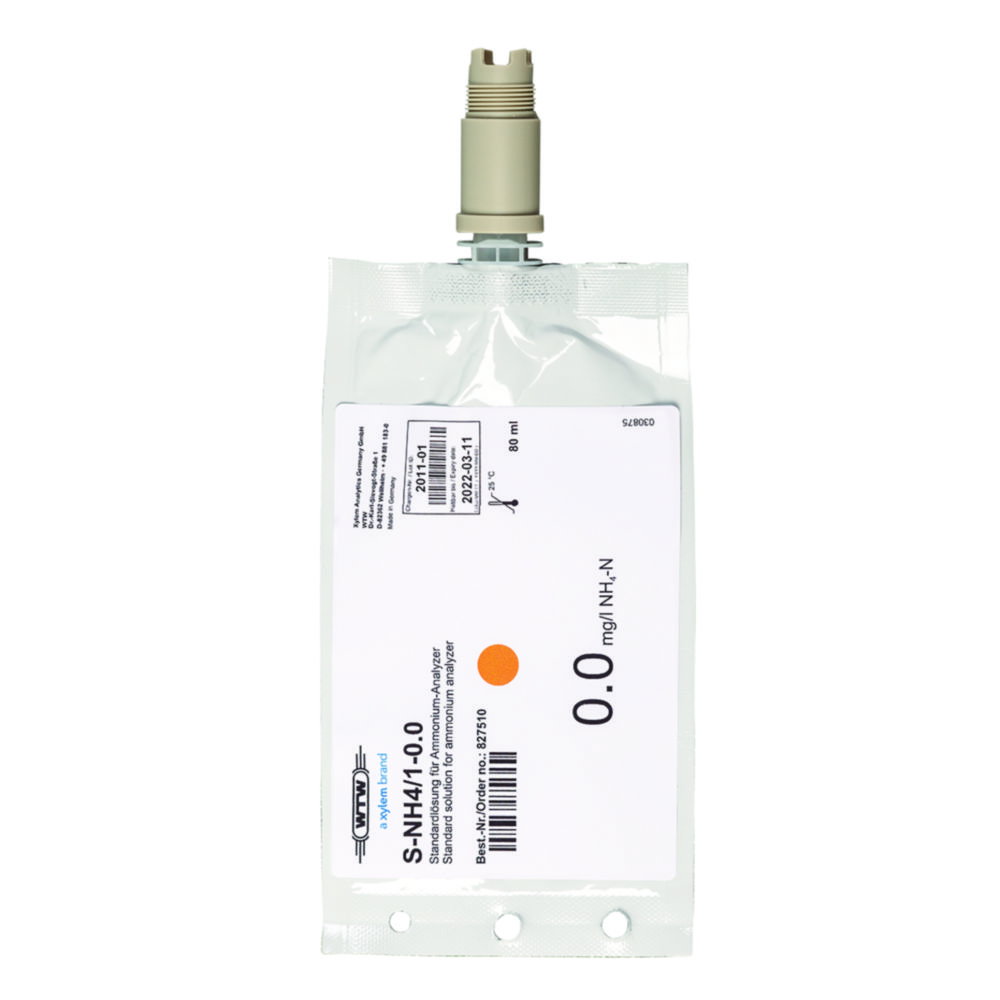 Ammonium-Kalibrierstandards (NH4-N) für Analyzer Alyza IQ NH4
