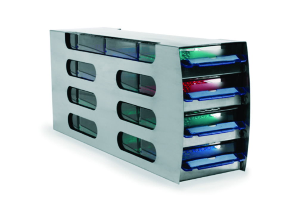 Racks für Kryoboxen Arctic Squares®, Edelstahl