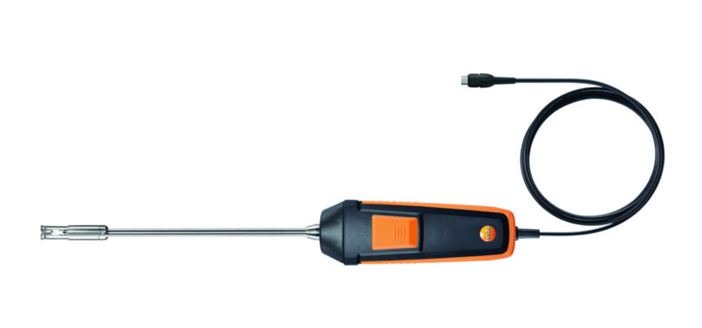 Laborabzug-Sonde für Klimamessgeräte testo 440, kabelgebunden