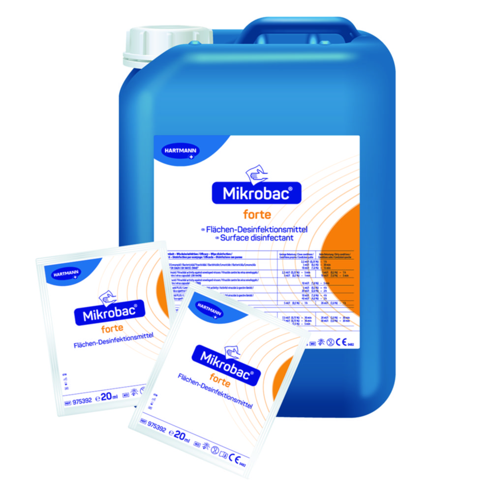 Flächendesinfektion Mikrobac® forte